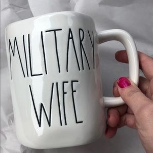 Brand New Rae Dunn Military Wife Mug